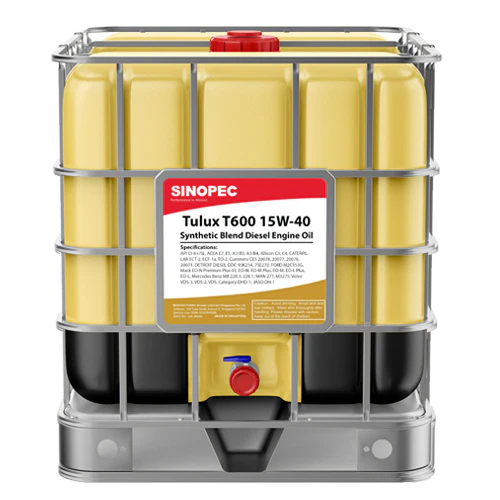 15W40 Syn Blend Heavy Duty Diesel Engine Oil - 275 Gallon Tote