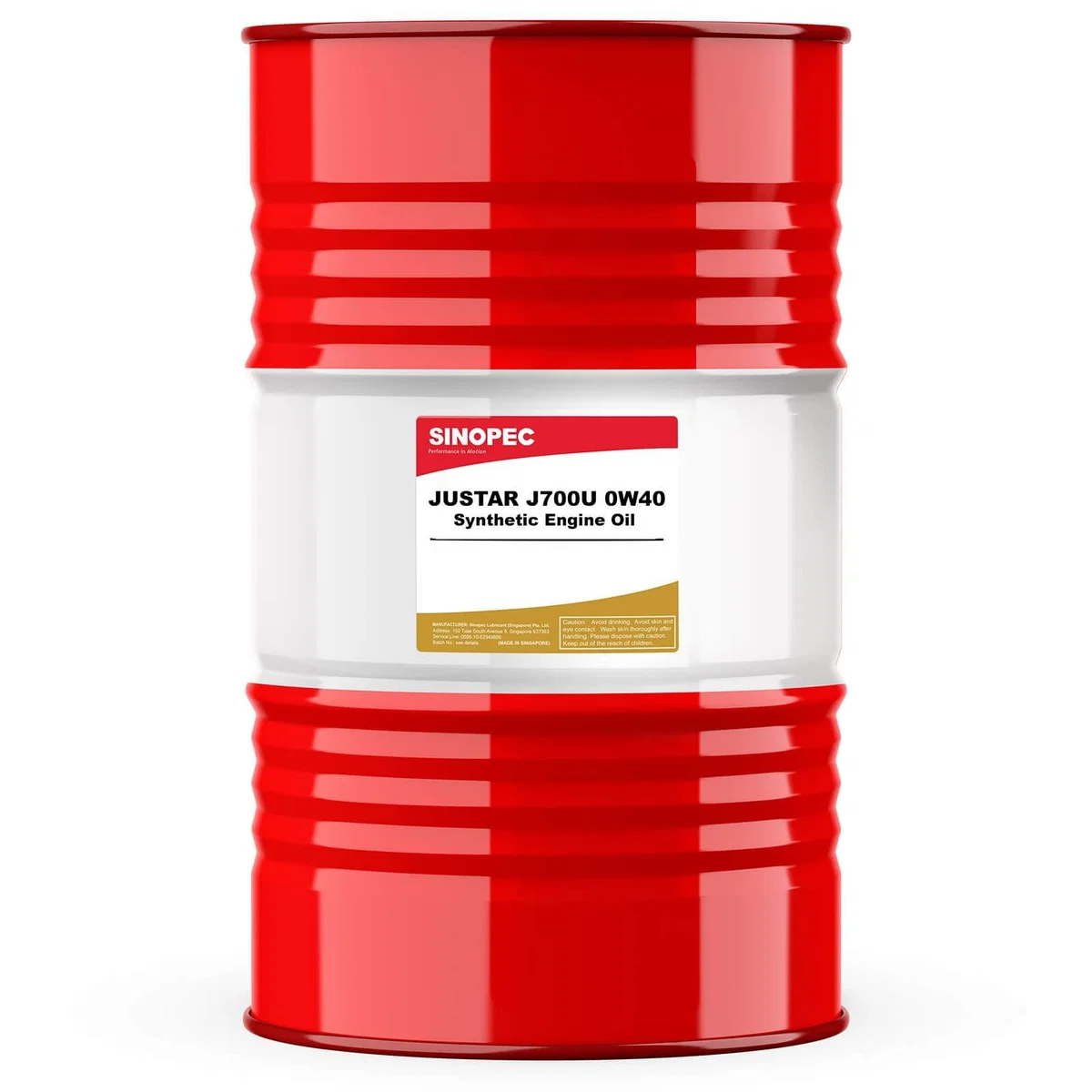 0W40 Full Synthetic Gasoline Engine Oil - 55 Gallon Drum