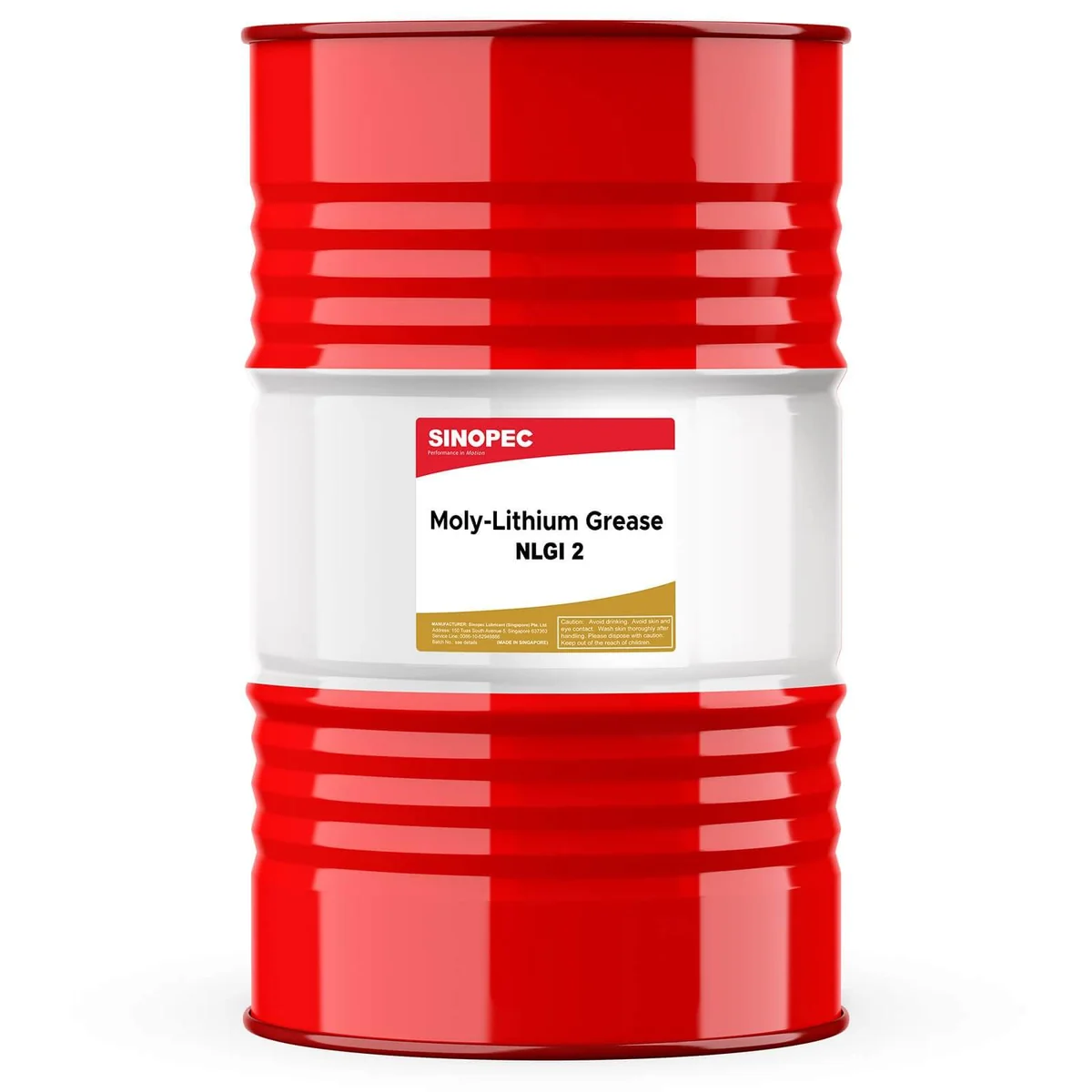 Moly EP-2 Lithium Grease NLGI 2 - 400LB Drum