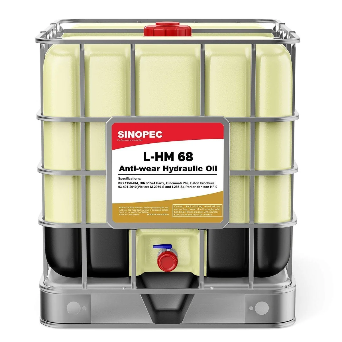 AW 68 Hydraulic Oil - 275 Gallon Tote